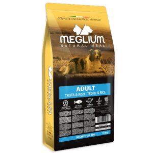 Meglium Dog Sensible pisztráng & rizs [14 kg] - érzékeny gyomrú kutyáknak